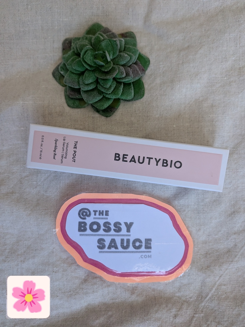 BeautyBio The Pout Volumizing Lip Serum Sparkling Rosé NWT